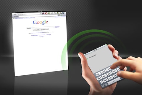 Use Your iPhone iPod Touch Keyboard On Your iPad Wirelessly With This App