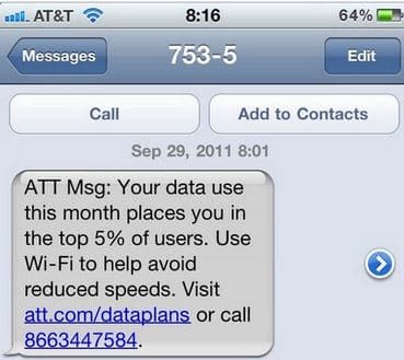 AT&T slowing down unlimited data users