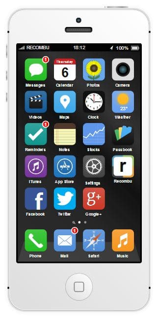 iPhone 5S iOS 7 interactive