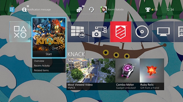 PS4 2.0 update theme