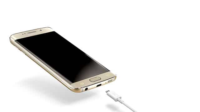Galaxy S6 Edge charging