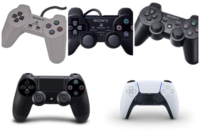 all playstation controllers