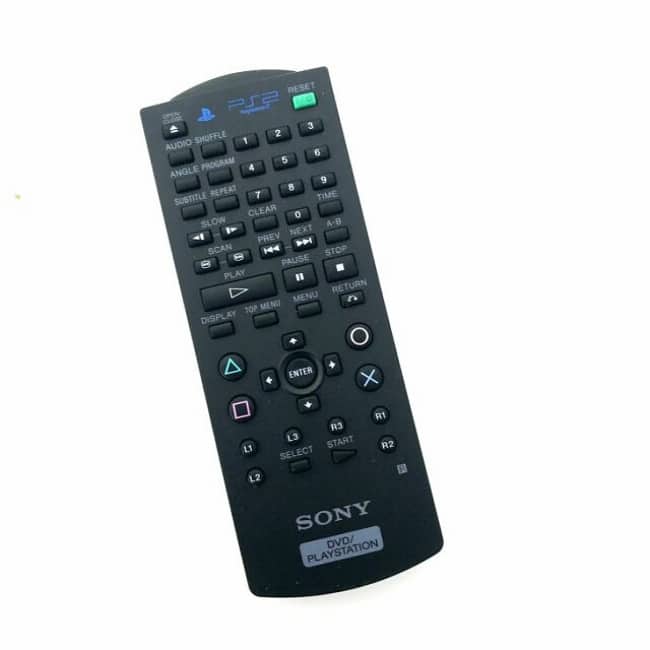 PS2 DVD remote control